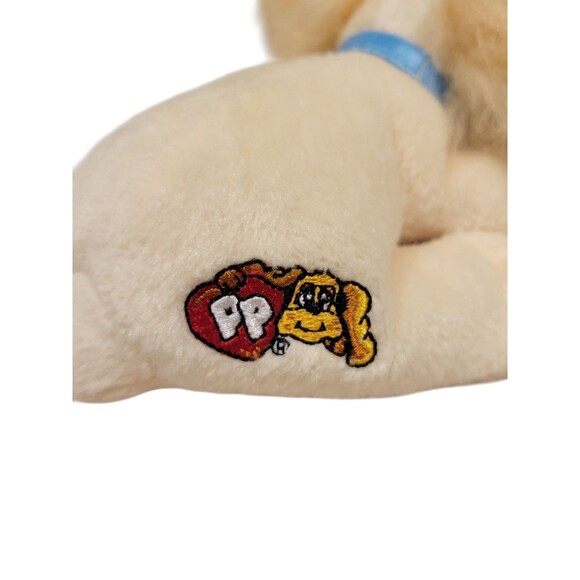 MATTEL Pound Puppy Cocker Spaniel 6" Plush Stuffed Animal Bean 2004 Blue Collar - Picture 4 of 9